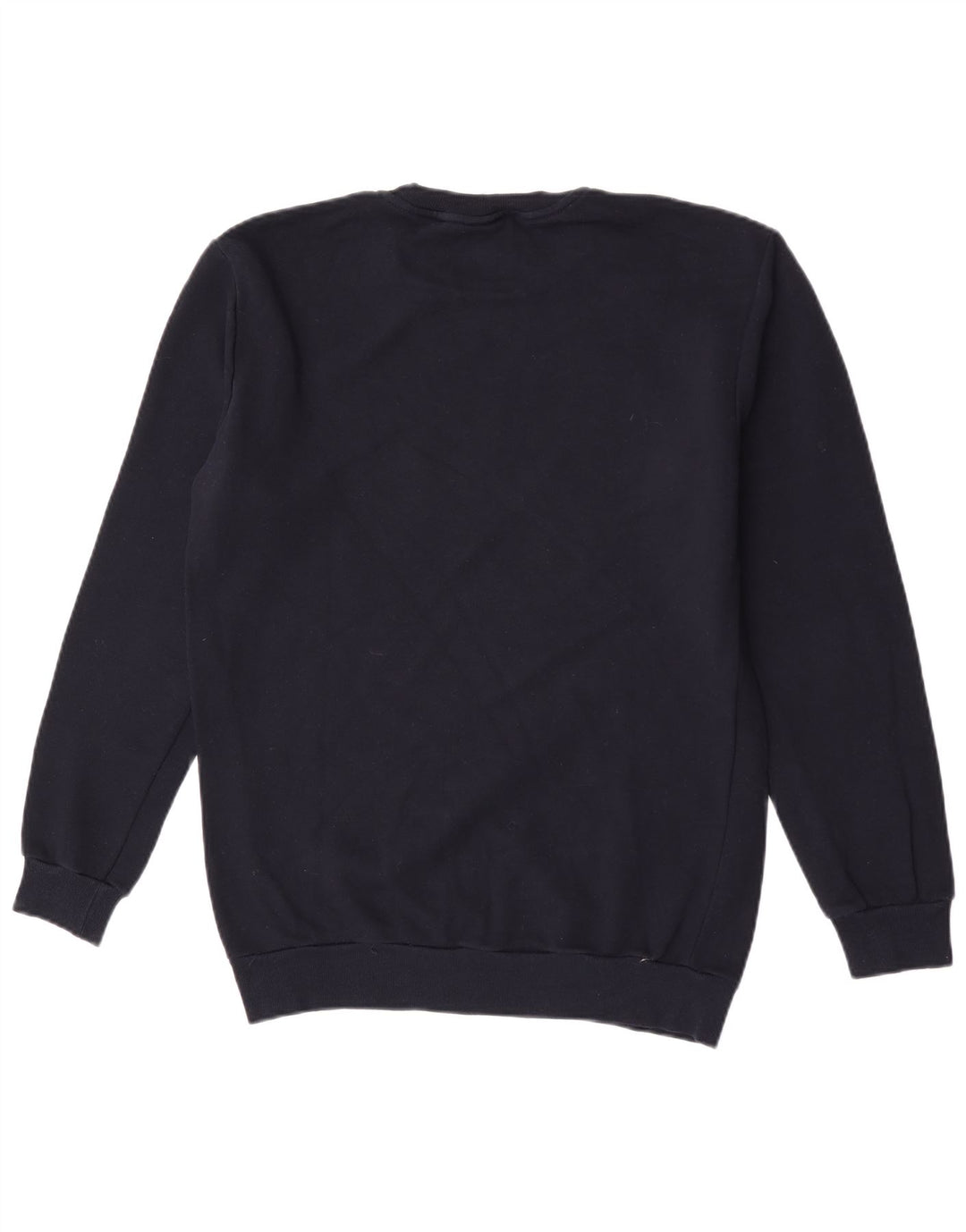 Zara moletom gráfico masculino jumper médio azul marinho algodão