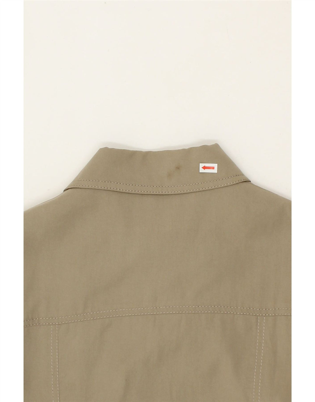 MASSIMO DUTTI Womens Overcoat UK 14 Medium Khaki Vintage Massimo Dutti and Second-Hand Massimo Dutti from Messina Hembry 