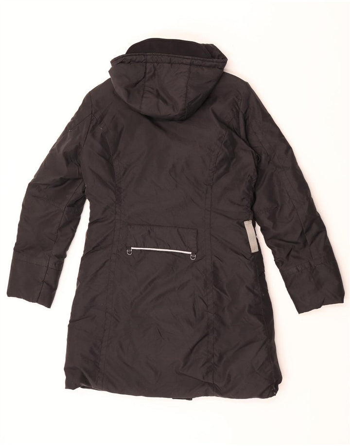Jaqueta parka feminina PEUTEREY com capuz EU 40 médio preto
