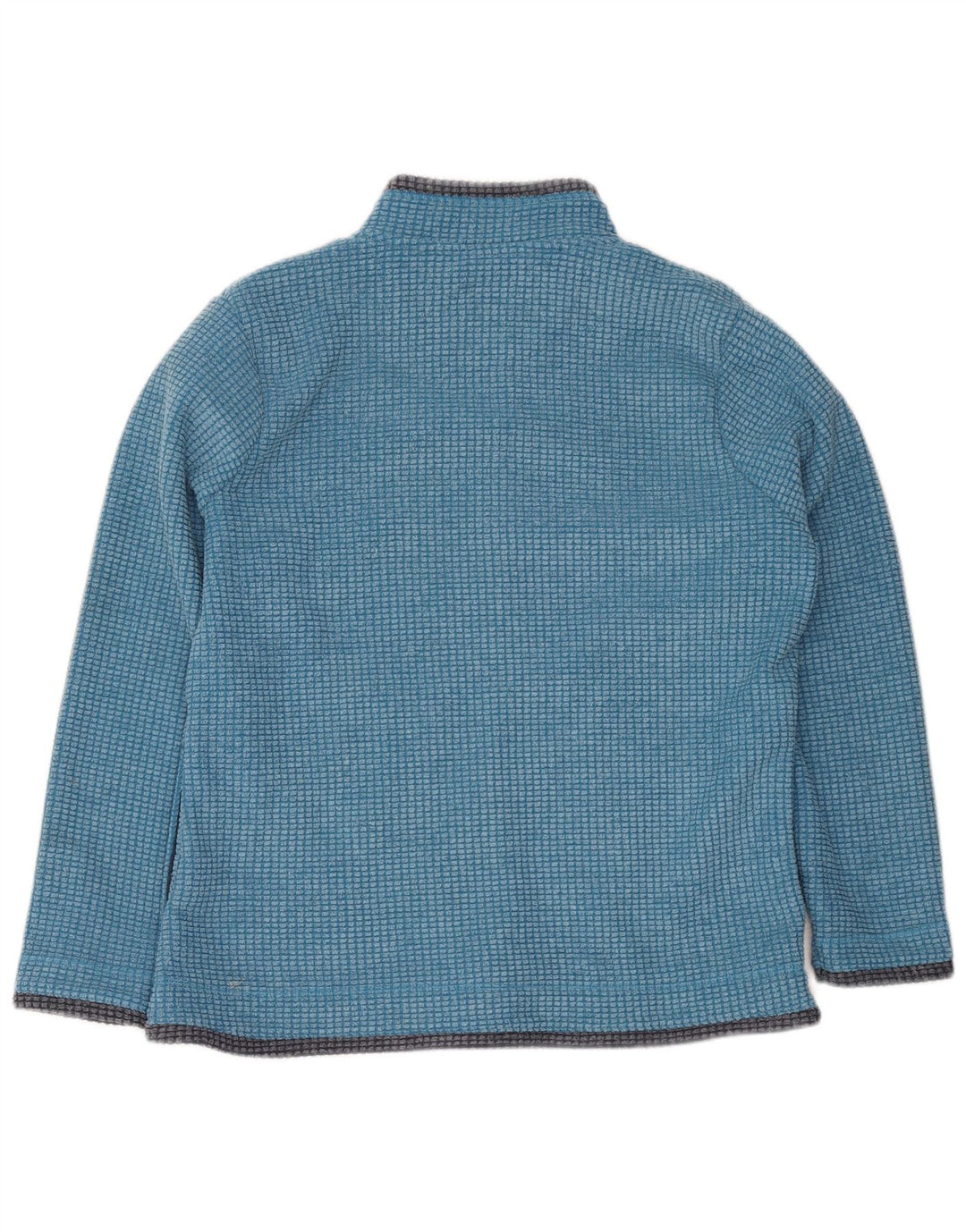 Jaqueta de lã feminina Weird Fish UK 18 XL Colourblock azul poliéster