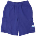 Shorts esportivos gráficos masculinos Nike XS azul algodão