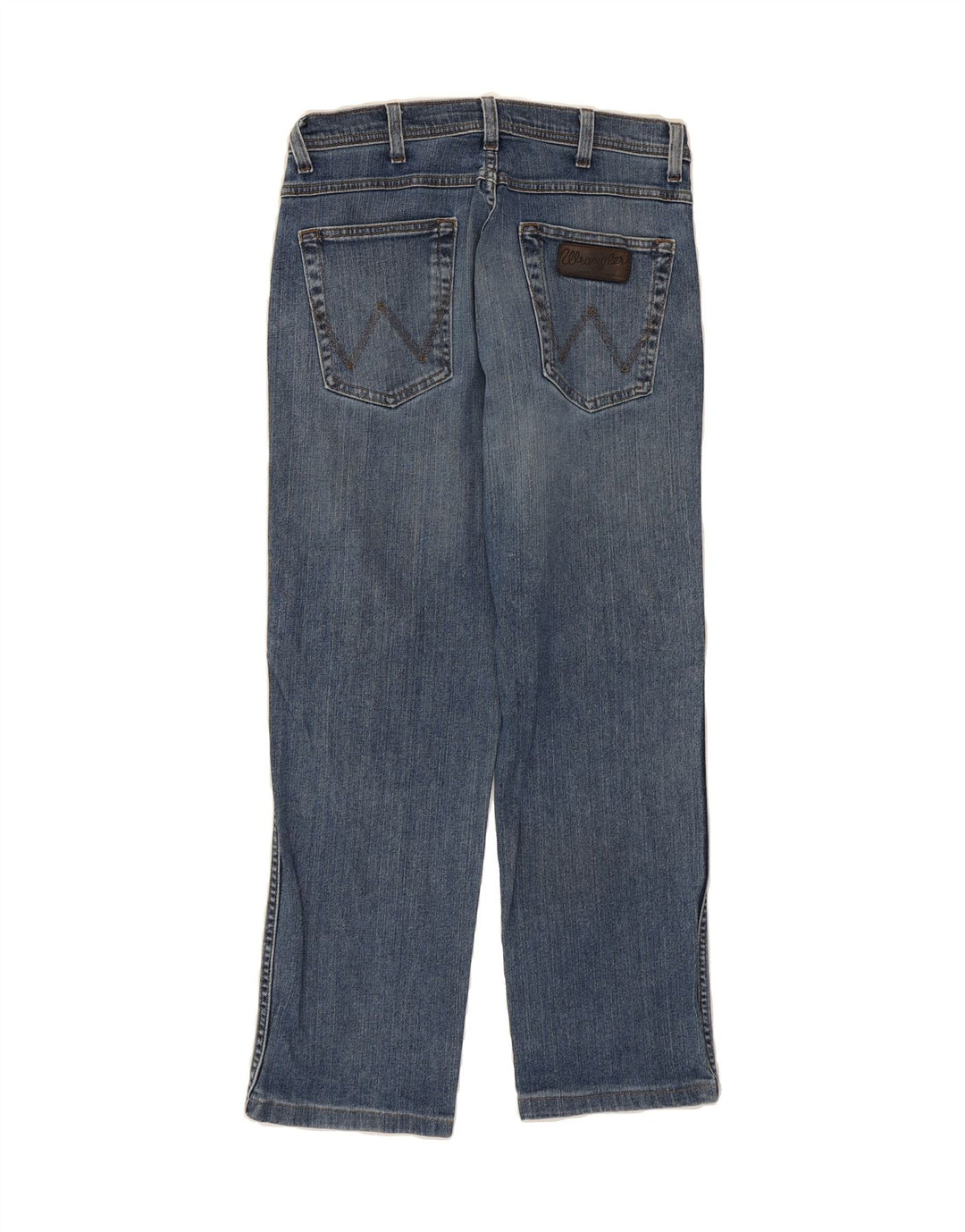 WRANGLER Mens Utah Straight Jeans W30 L28 Blue Vintage Wrangler and Second-Hand Wrangler from Messina Hembry 