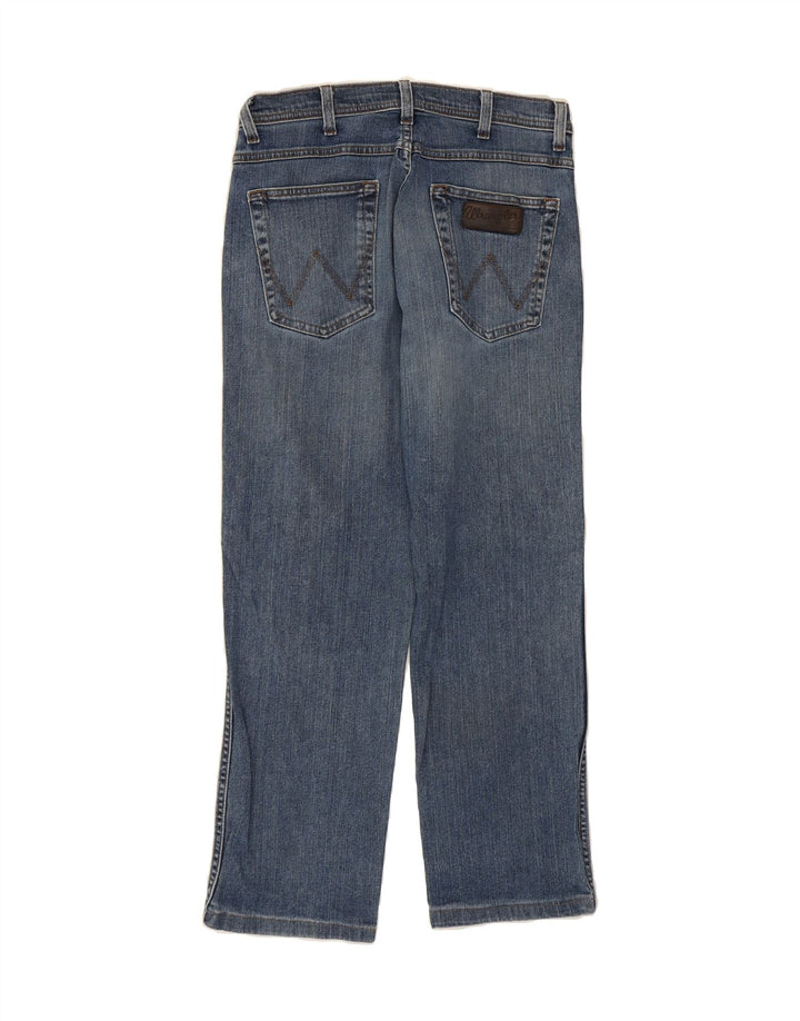WRANGLER Mens Utah Straight Jeans W30 L28 Blue Vintage Wrangler and Second-Hand Wrangler from Messina Hembry 