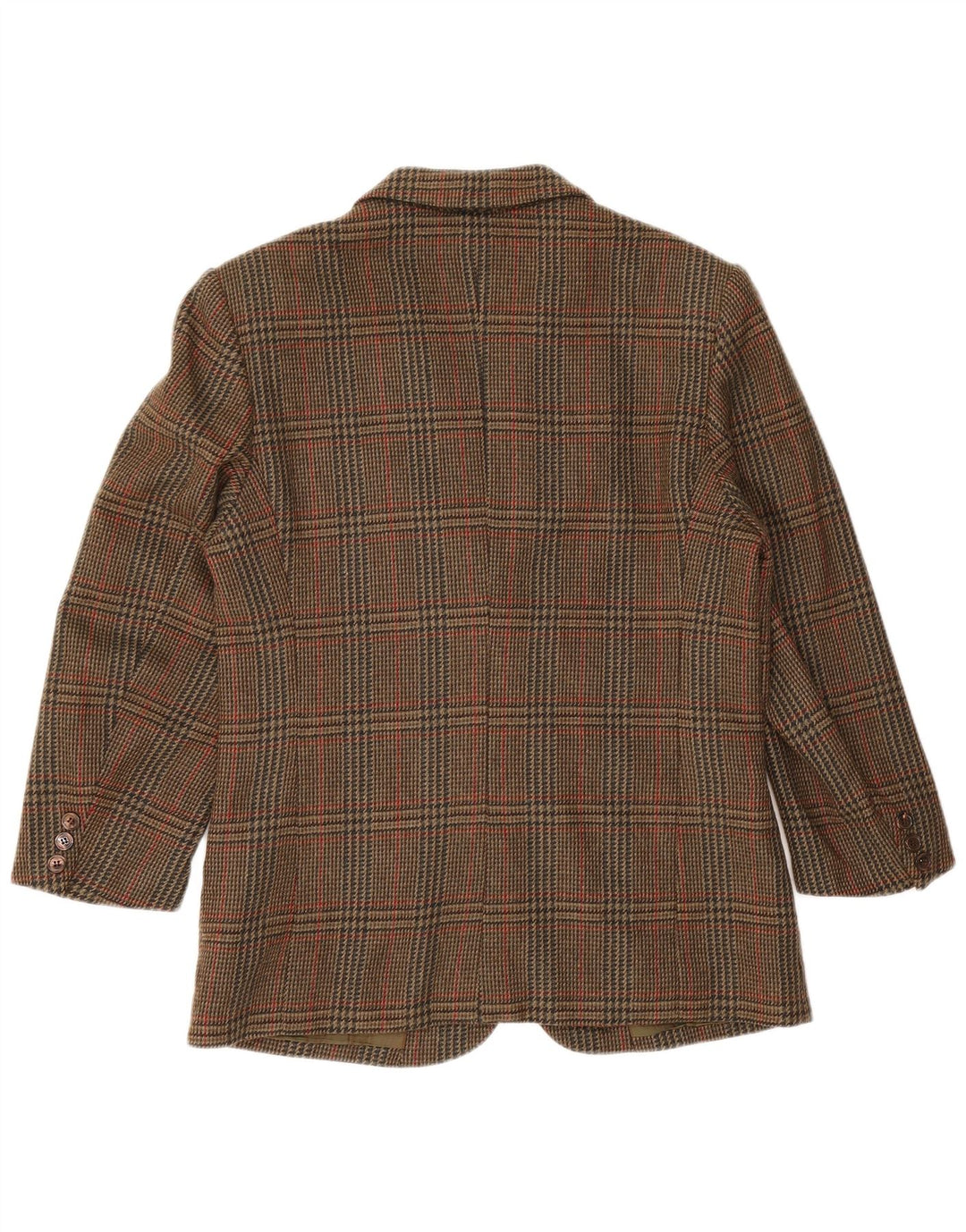 Jaqueta blazer feminina Herno Donna IT 44 lã houndstooth marrom médio