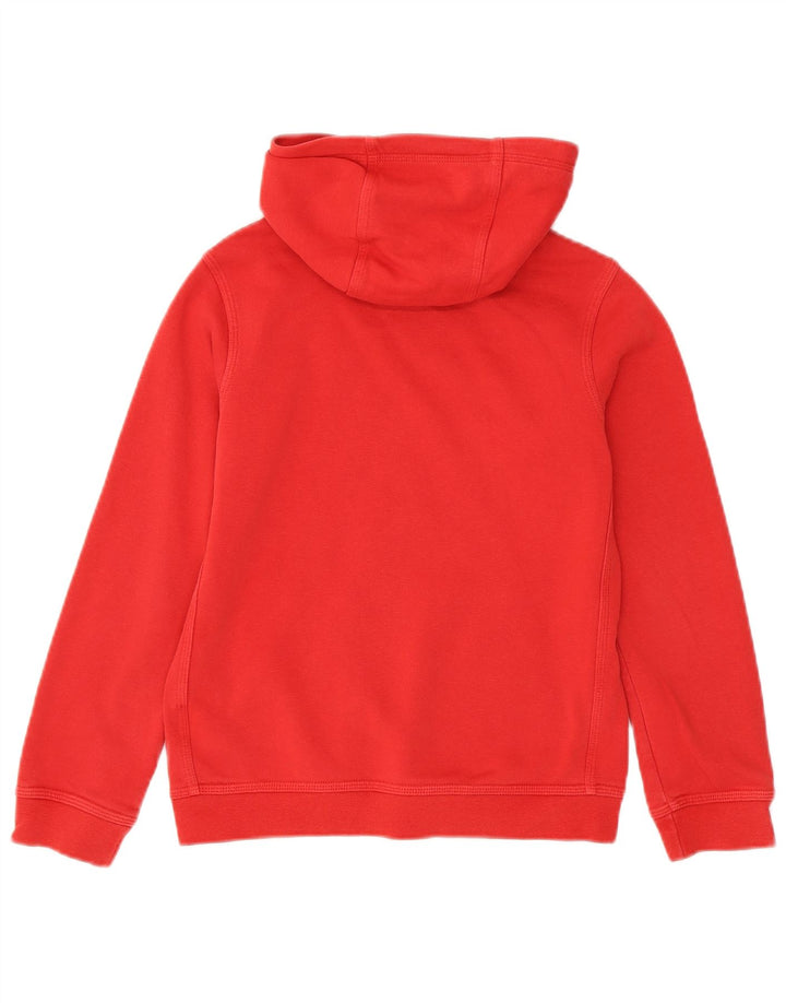 Nike Meninos Hoodie Jumper 10-11 Anos Médio Algodão Vermelho