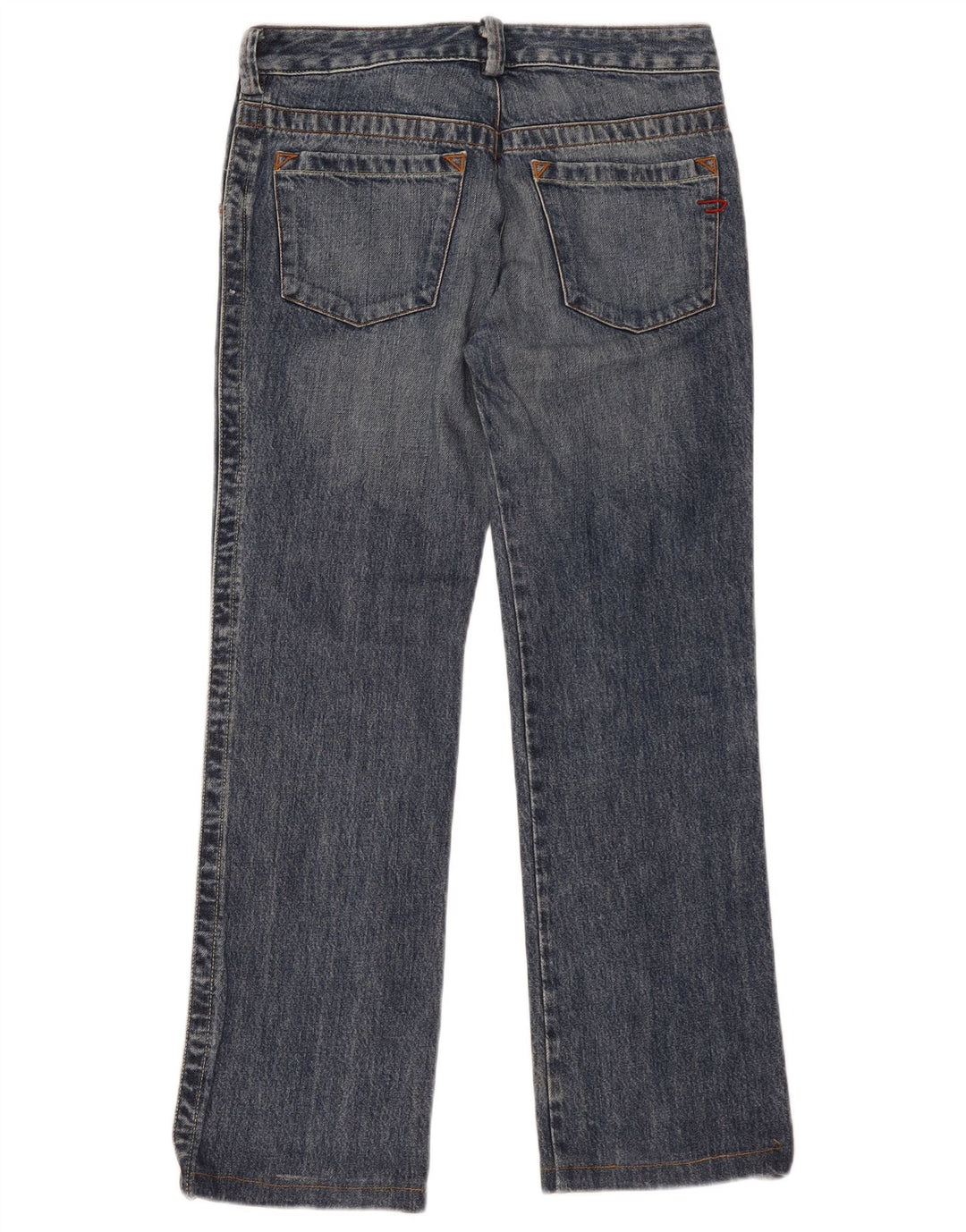 DIESEL Jeans retos femininos W29 L30 algodão azul