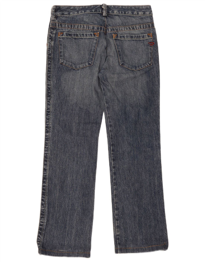 DIESEL Jeans retos femininos W29 L30 algodão azul