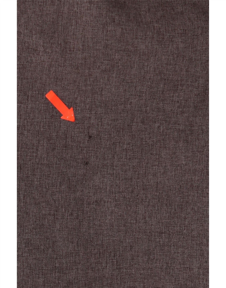 Casaco acolchoado com capuz masculino Dockers UK 38 poliéster cinza médio