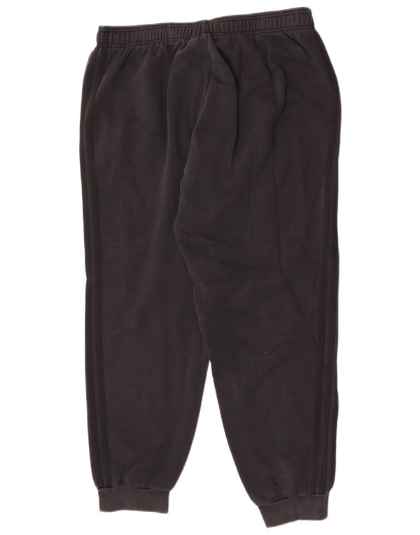 Adidas Mens Treino Calças Joggers XL Algodão Preto