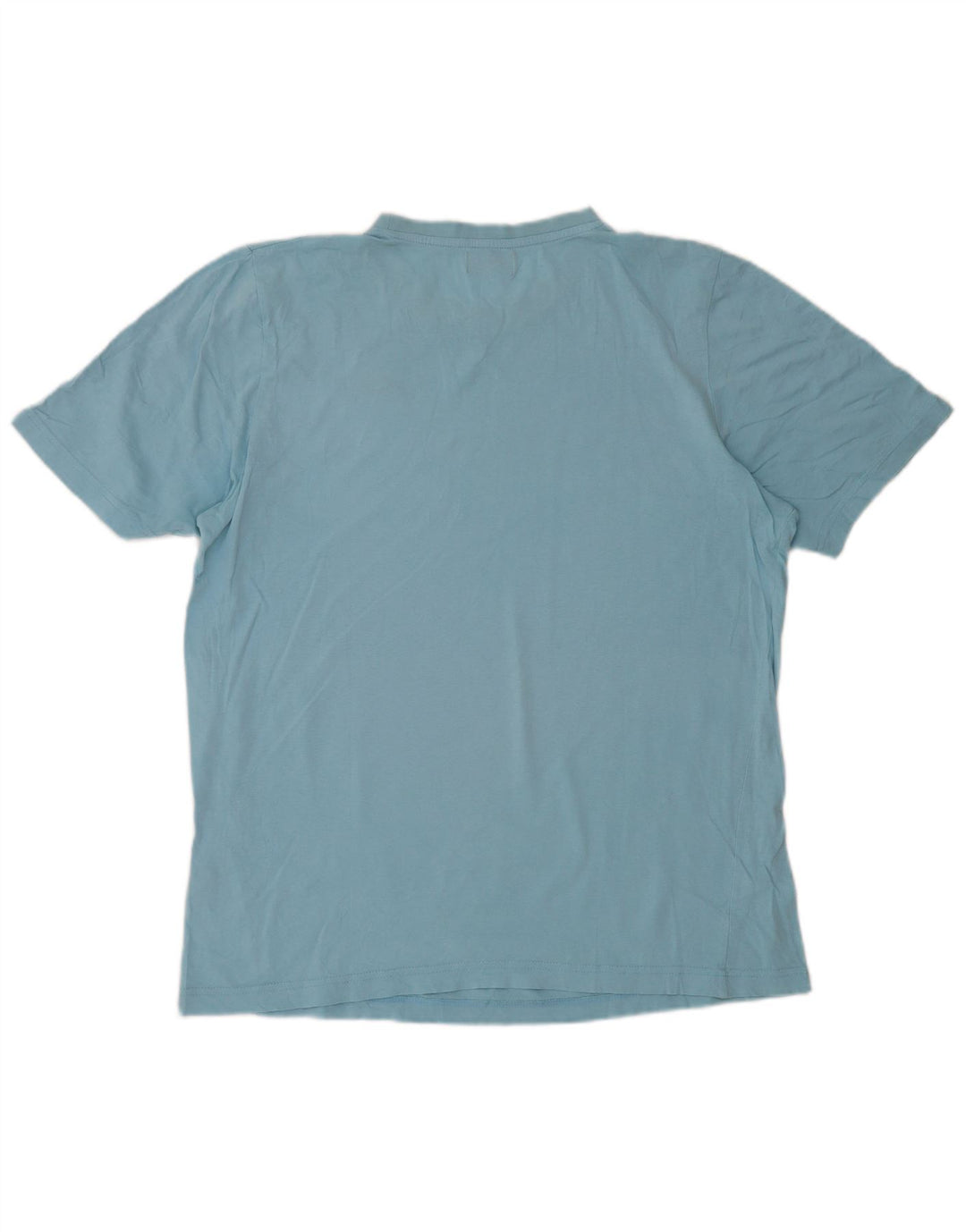 Camiseta masculina Kappa Top grande algodão azul