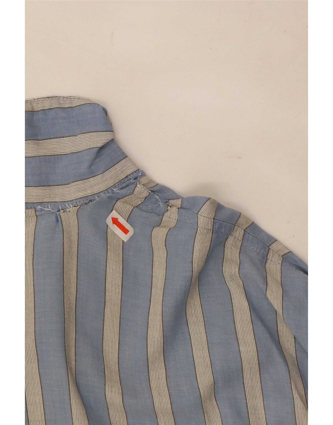 Camisa pulôver masculina de manga curta Calvin Klein grande algodão listrado azul