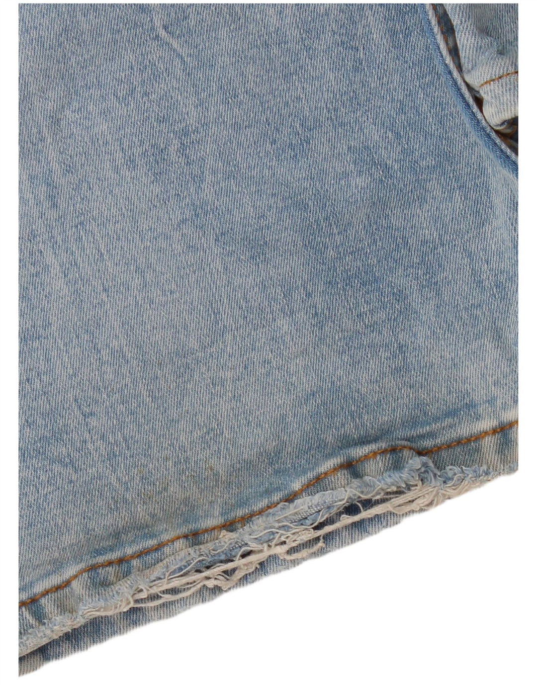 Zara Jeans feminino queimado EU 38 pequeno W28 L33 azul algodão