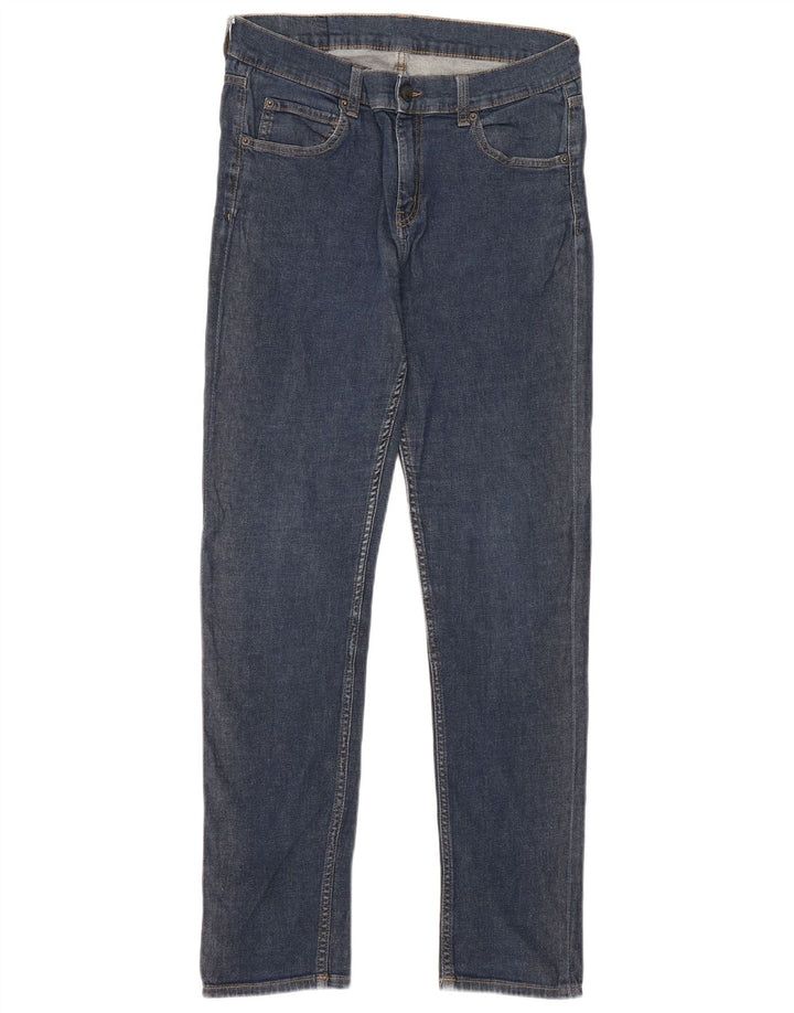 Segunda-feira barato Mens Jeans Slim W33 L32 Azul