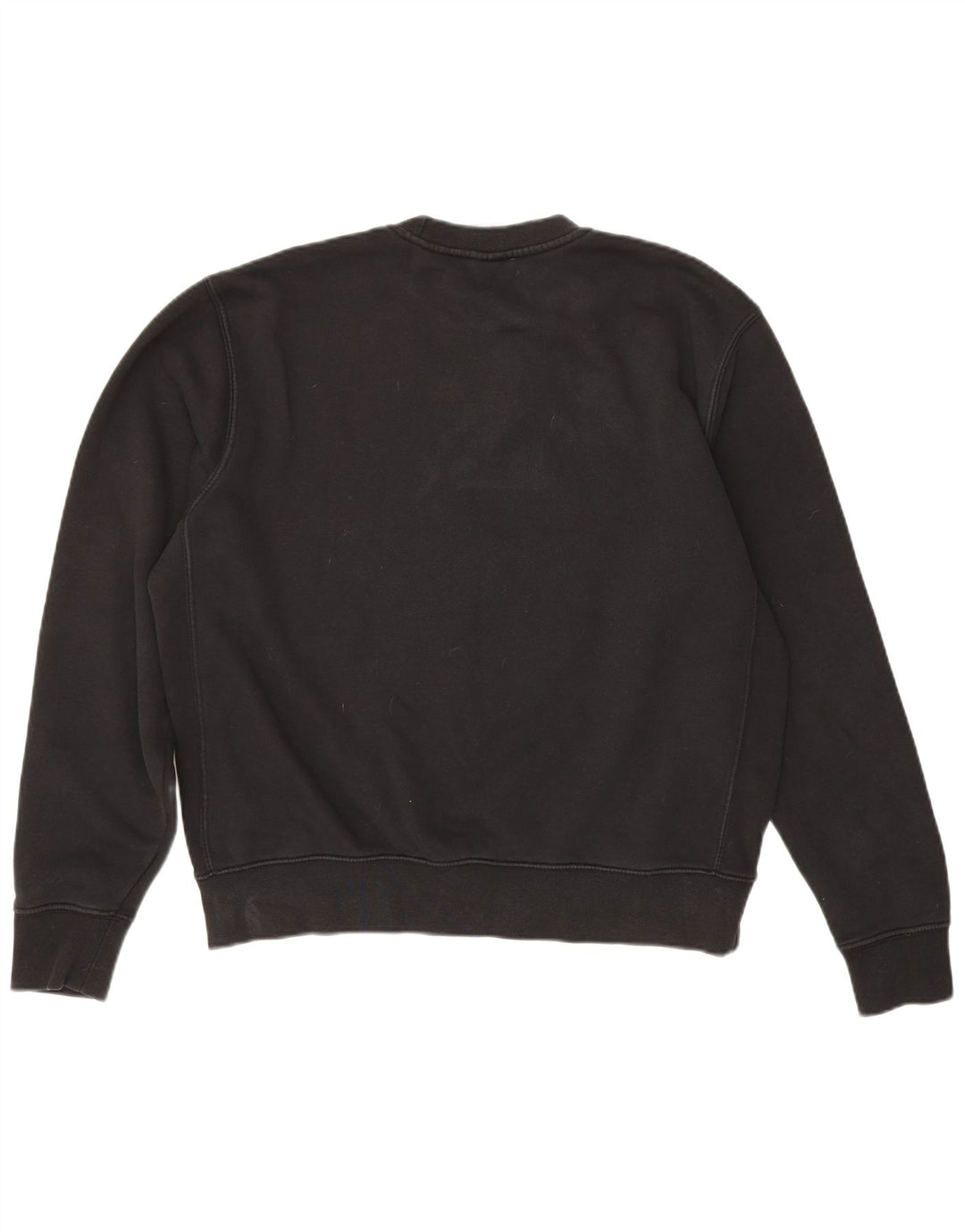 Nike masculino moletom jumper médio algodão preto