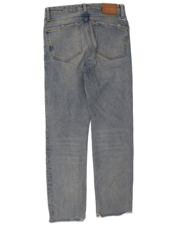 Zara Womens Slim Jeans EU 34 2XS W24 L26 Blue