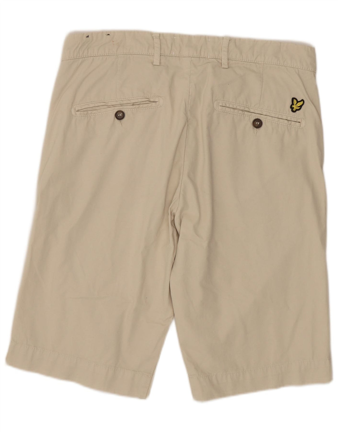 Lyle & Scott Mens Chino Shorts W31 Médio Bege