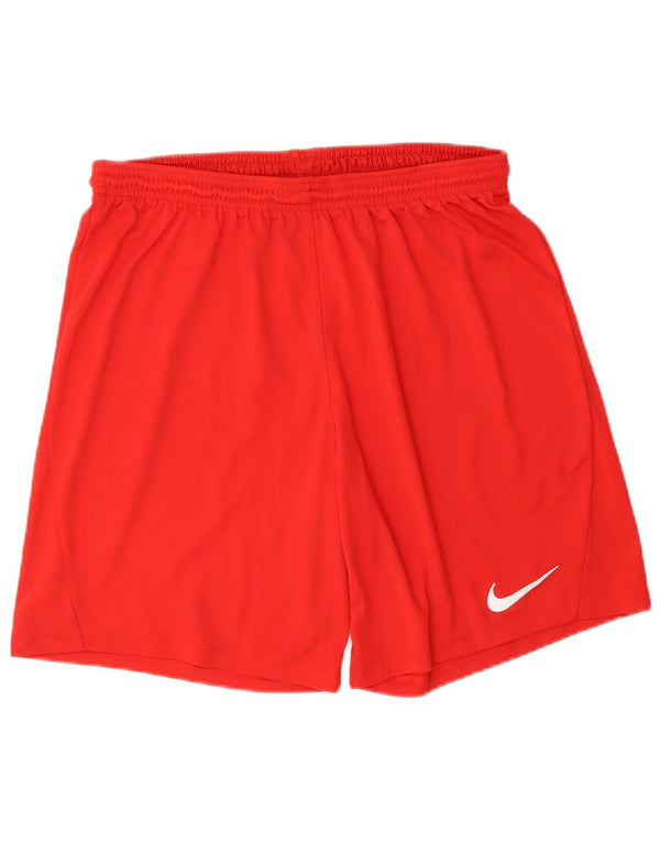 Nike Mens Dri Fit Slim Sport Shorts Grande Poliéster Vermelho