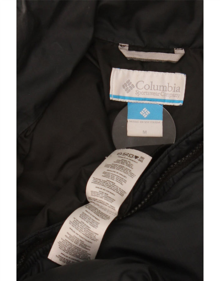 Jaqueta acolchoada masculina Columbia UK 38 poliéster preto médio