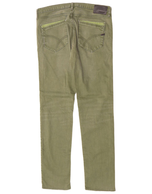 Gas Womens Slim Jeans W36 L32 Caqui
