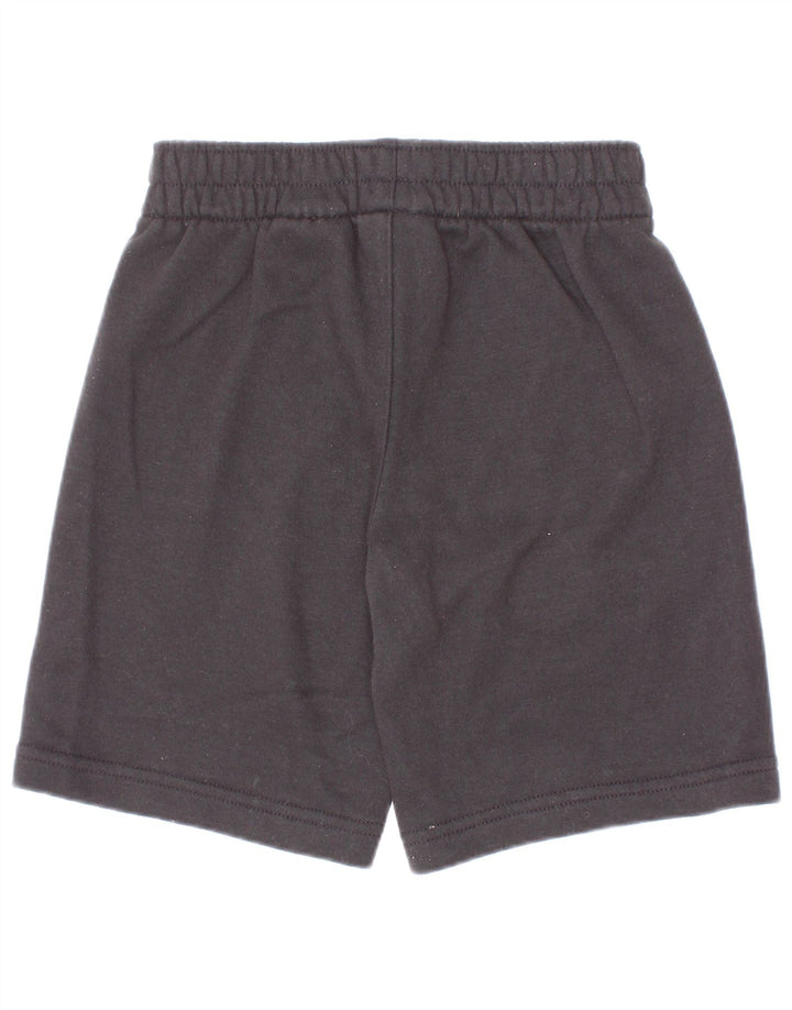 Shorts esportivos Nike Boys 4-5 anos pequenos de algodão preto