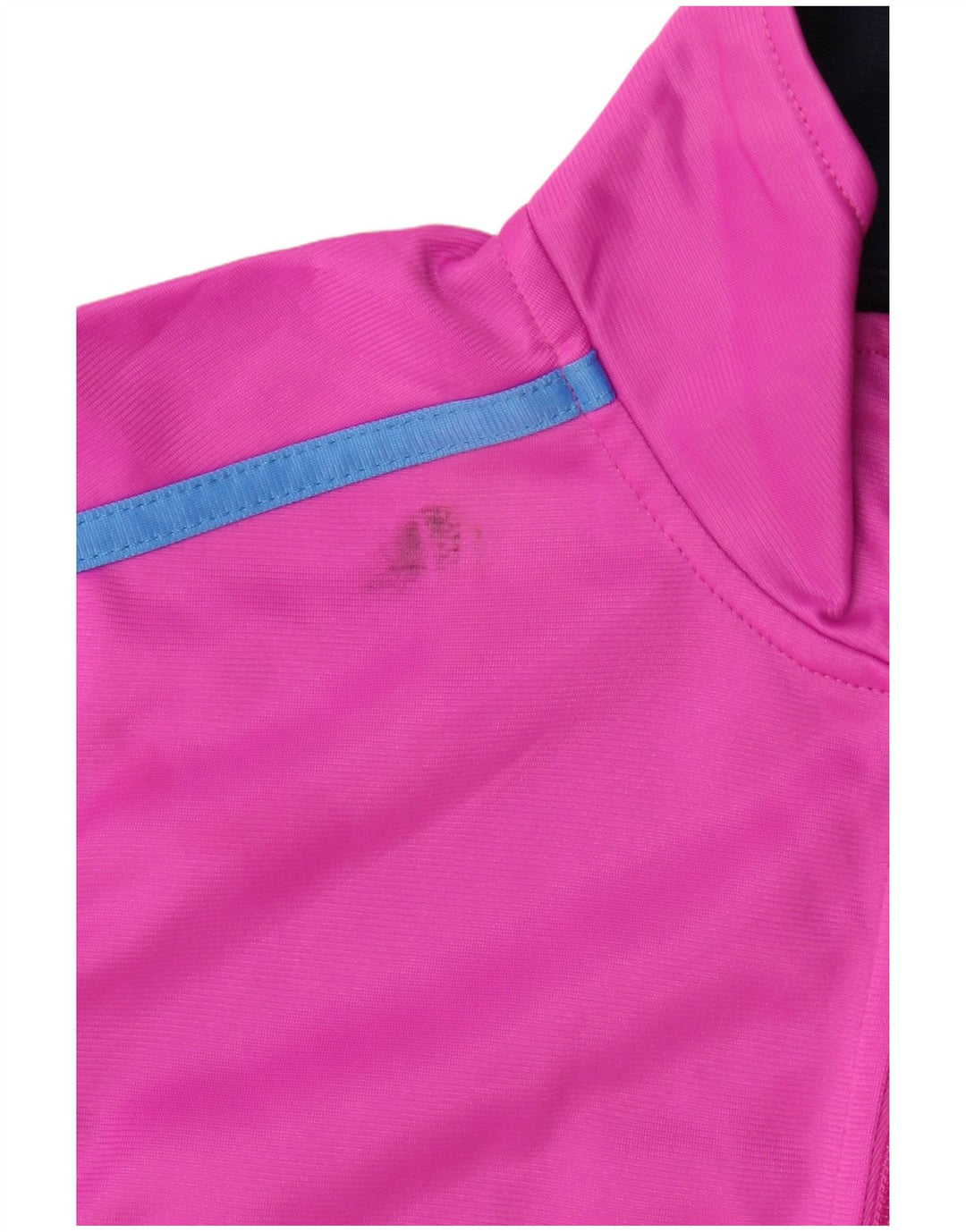 Diadora Womens Tracksuit Top Jacket UK 10 Small Pink Colourblock Poliéster