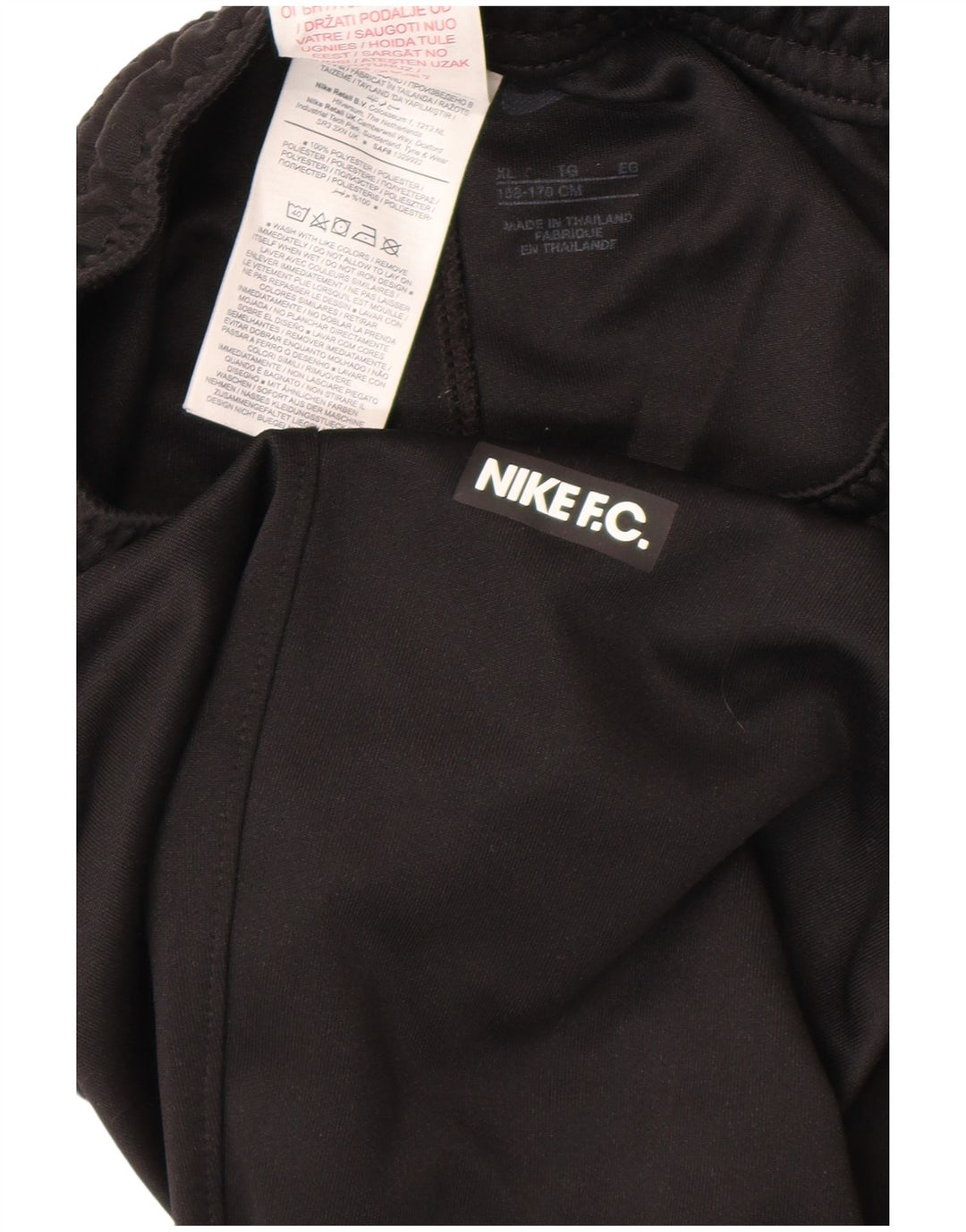 Calça de treino Nike Boys Joggers 13-14 anos XL preto poliéster