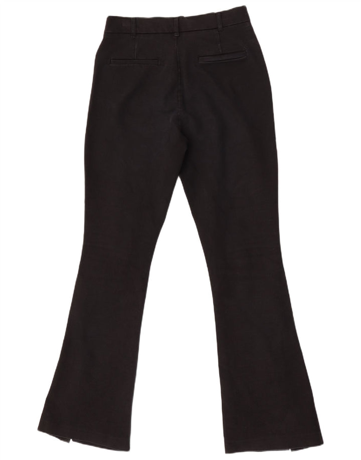 Calça feminina Zara Flare casual médio W28 L32 preta