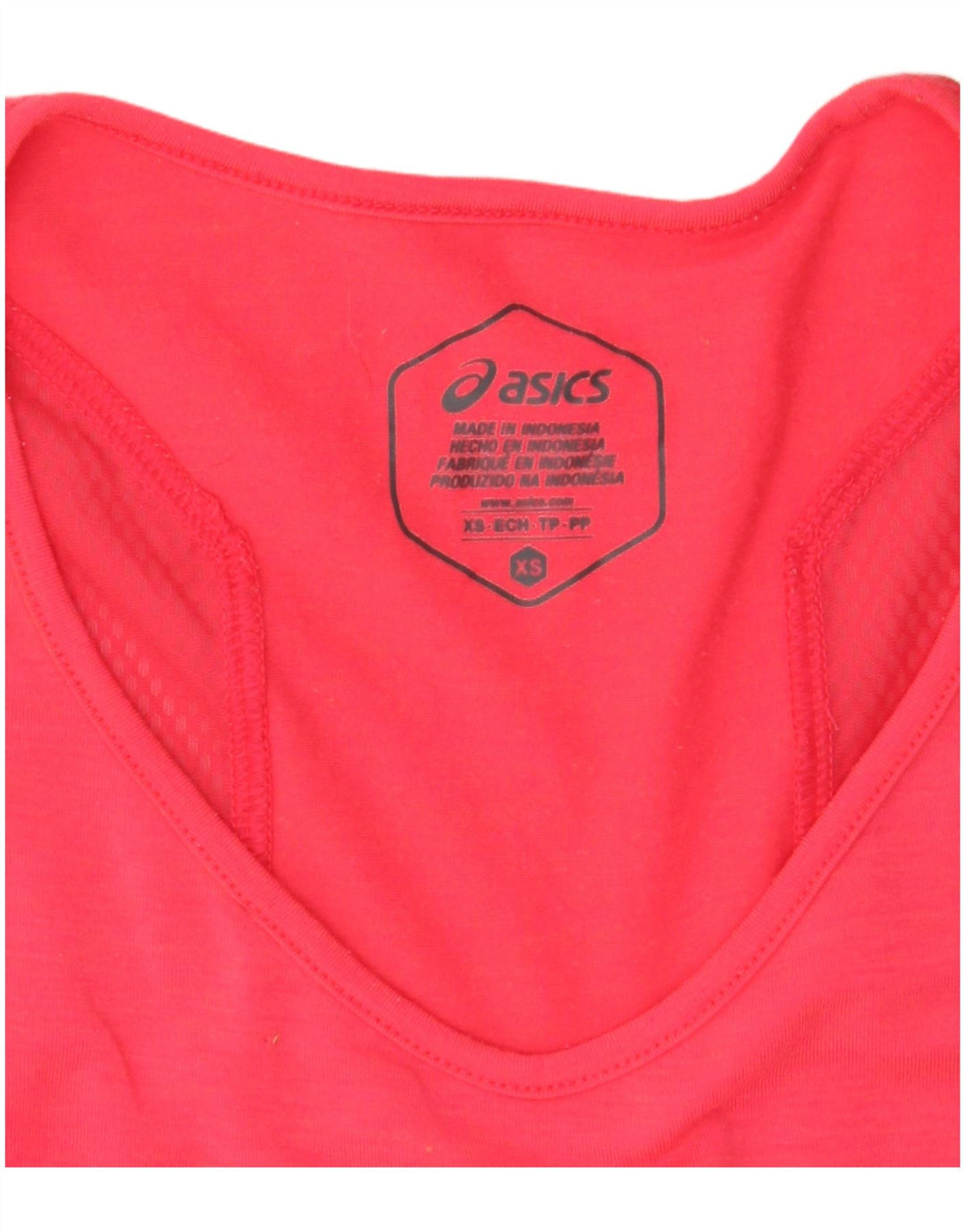 Camiseta Asics Feminina Top UK 6 XS Rosa
