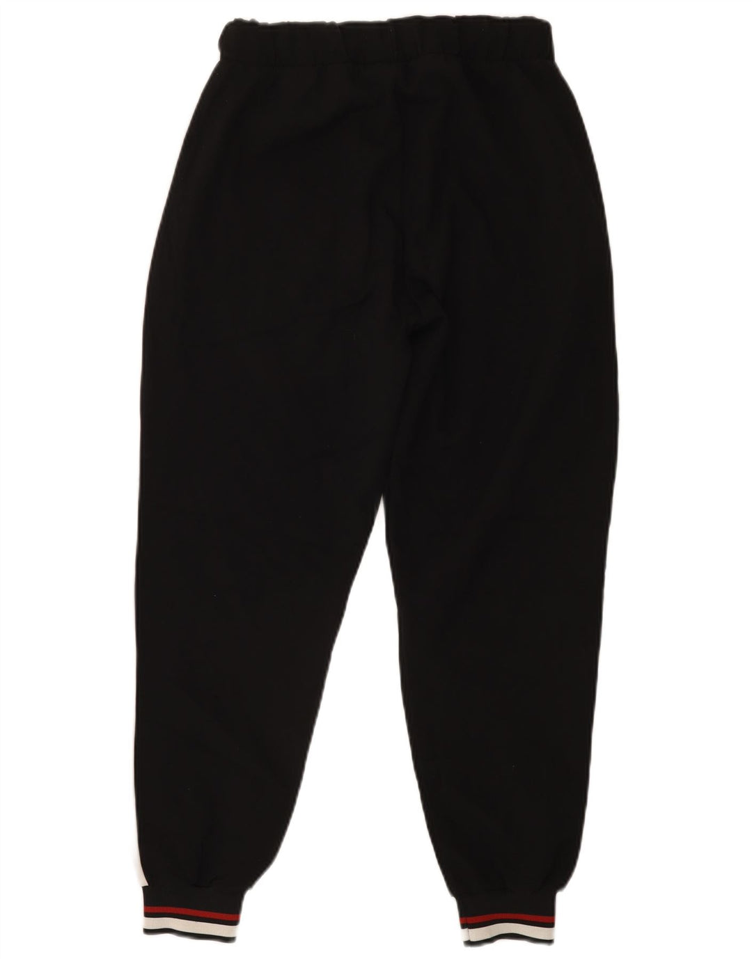 Calça de treino feminina Zara, joggers, pequeno, preto, colorblock, poliéster
