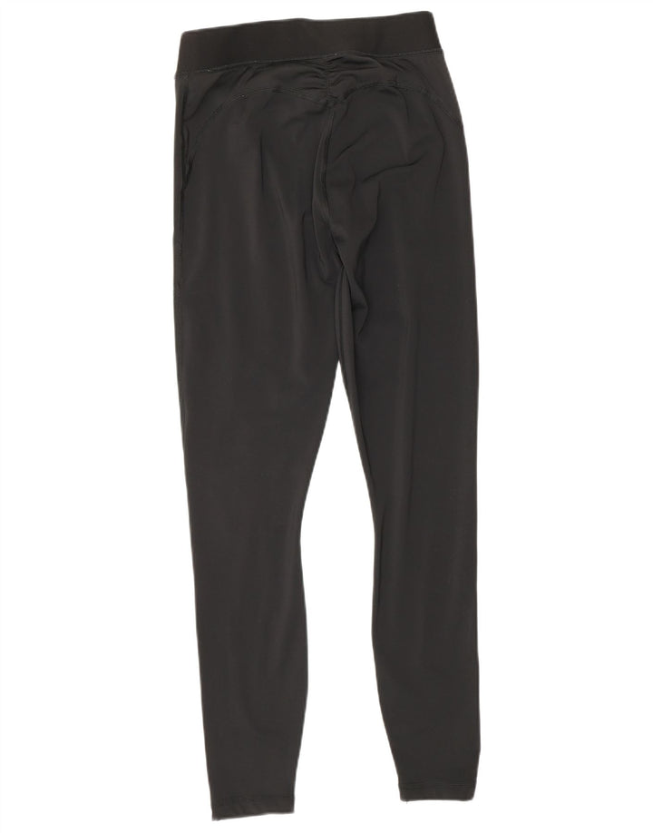 Leggings PUMA Femininas Slim Fit UK 10 Pequenas Poliéster Pretas