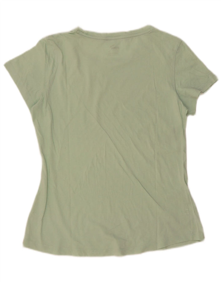 Puma Camiseta Feminina Graphic Top UK 12 Verde Médio