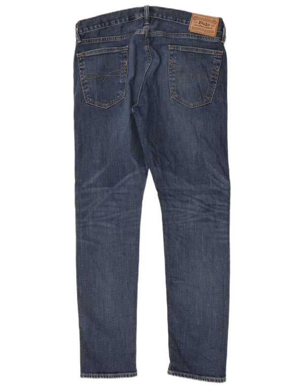 Polo Ralph Lauren Masculino Slim Jeans W30 L30 Azul Algodão