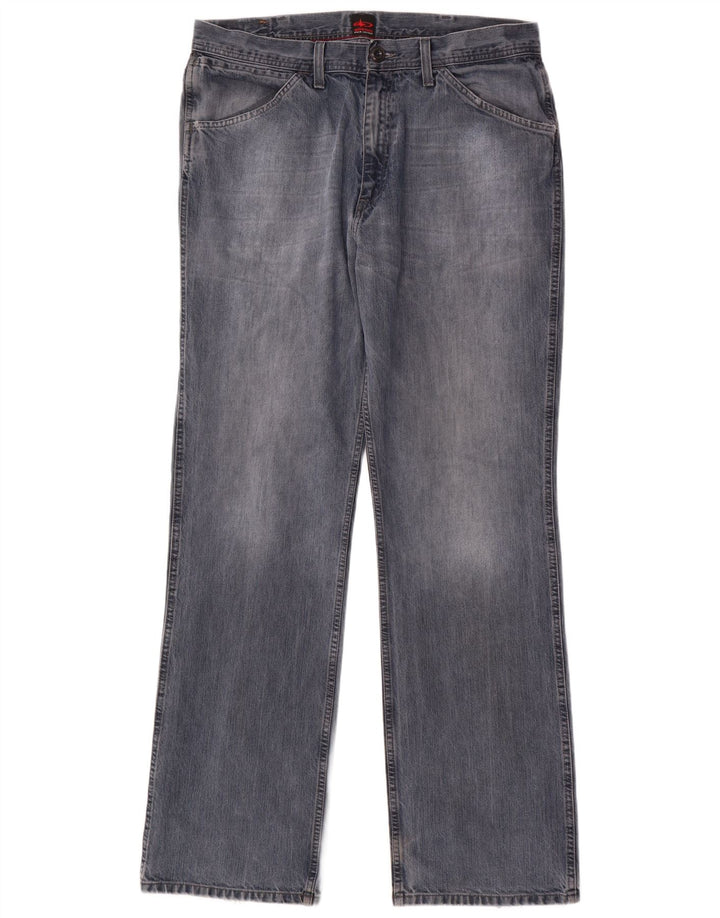 Calça jeans reta masculina Big Star W36 L34 algodão azul