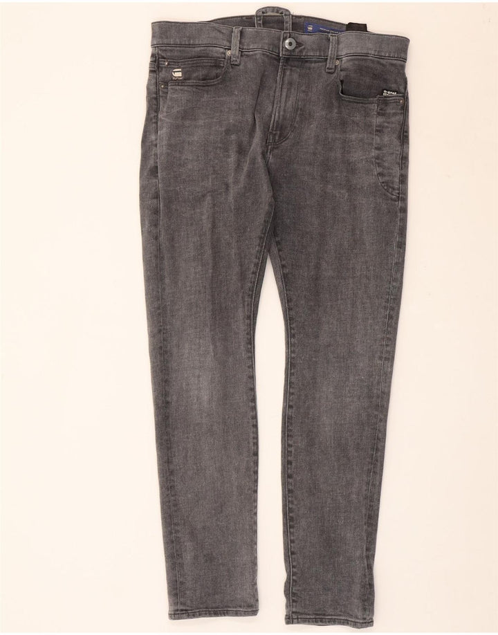 Jeans slim masculino G-STAR W32 L30 algodão cinza