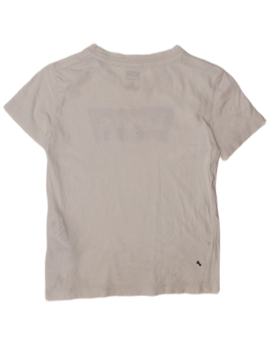 Camiseta gráfica feminina LEVI'S 5-6 anos algodão branco