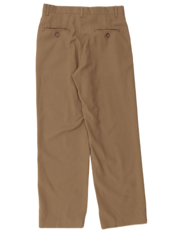 Calças Nautica Boys Straight Suit 11-12 Anos W28 L26 Poliéster Bege