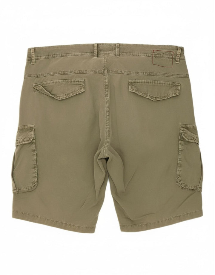 Shorts cargo masculino MARSHALL ANGEL W40 XL algodão cáqui
