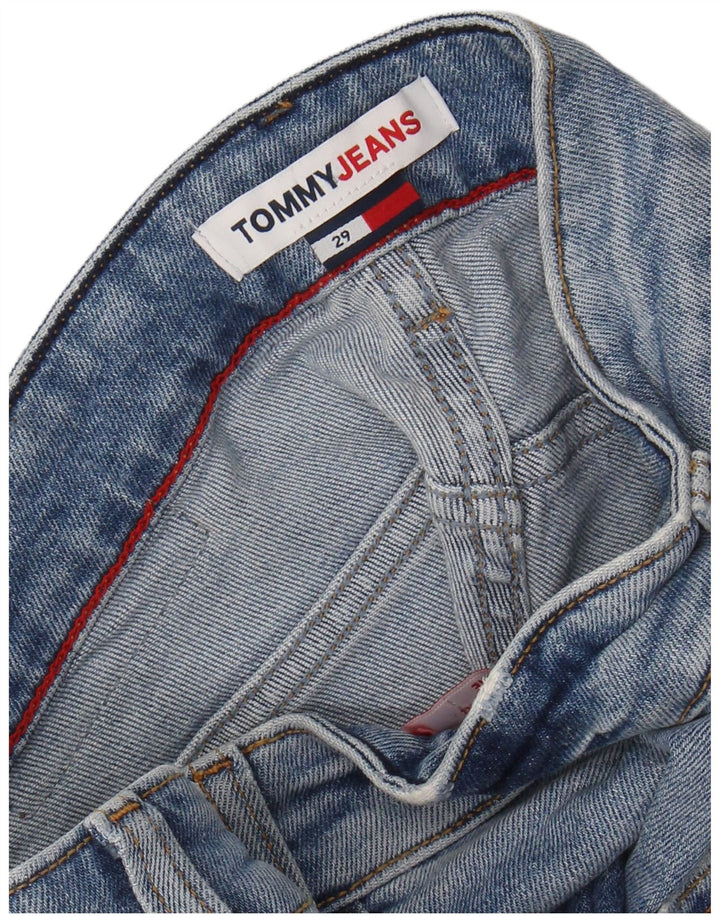Shorts jeans masculino TOMMY HILFIGER W29 pequeno azul