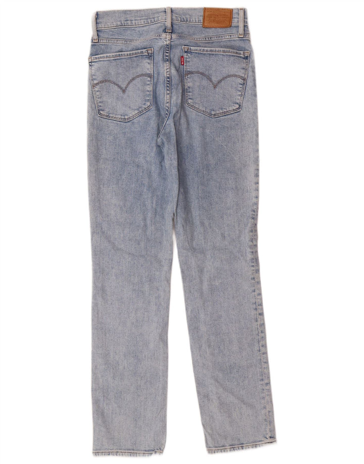 Calça jeans feminina Levi's 724 High Rise Straight W26 L28 azul