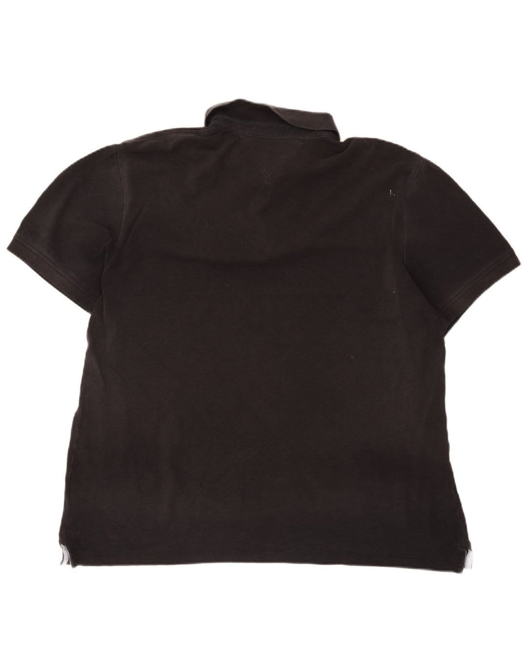 Camisa polo masculina Tommy Hilfiger 2XL algodão preto