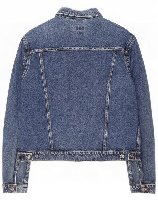 Jaqueta jeans masculina Mustang UK 42 XL Azul