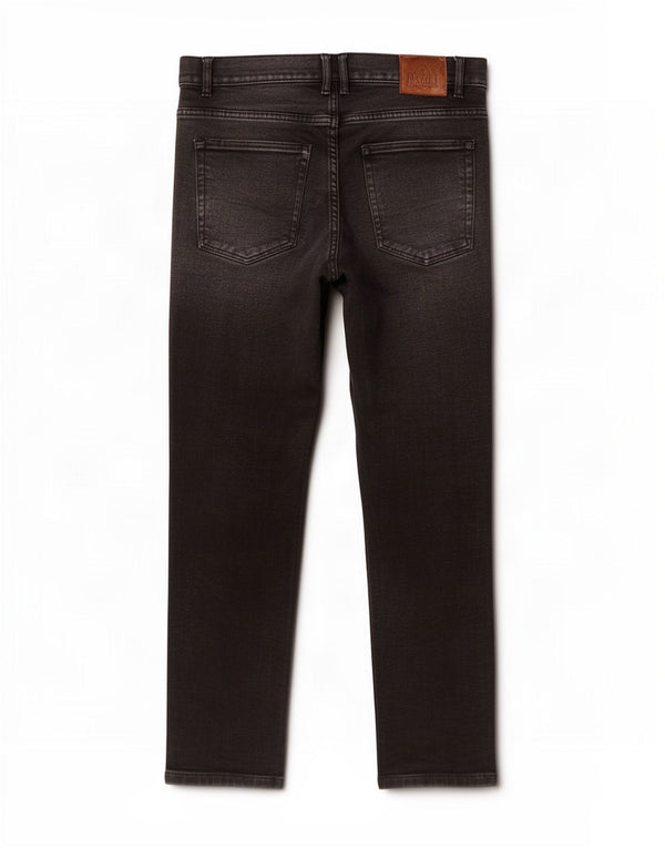 Zara Mens Slim Jeans EU 42 Grande W32 L28 Algodão Preto