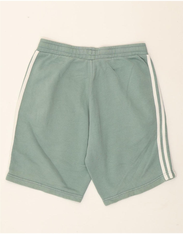 Adidas Mens Sport Shorts Pequeno Algodão Verde