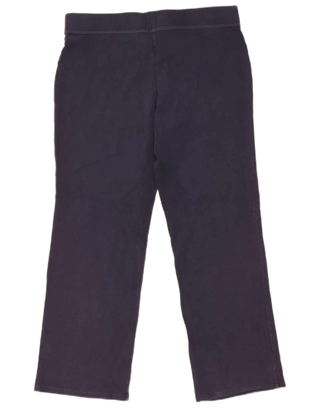 Leggings femininas Marks & Spencer Reino Unido 16 grande algodão azul marinho