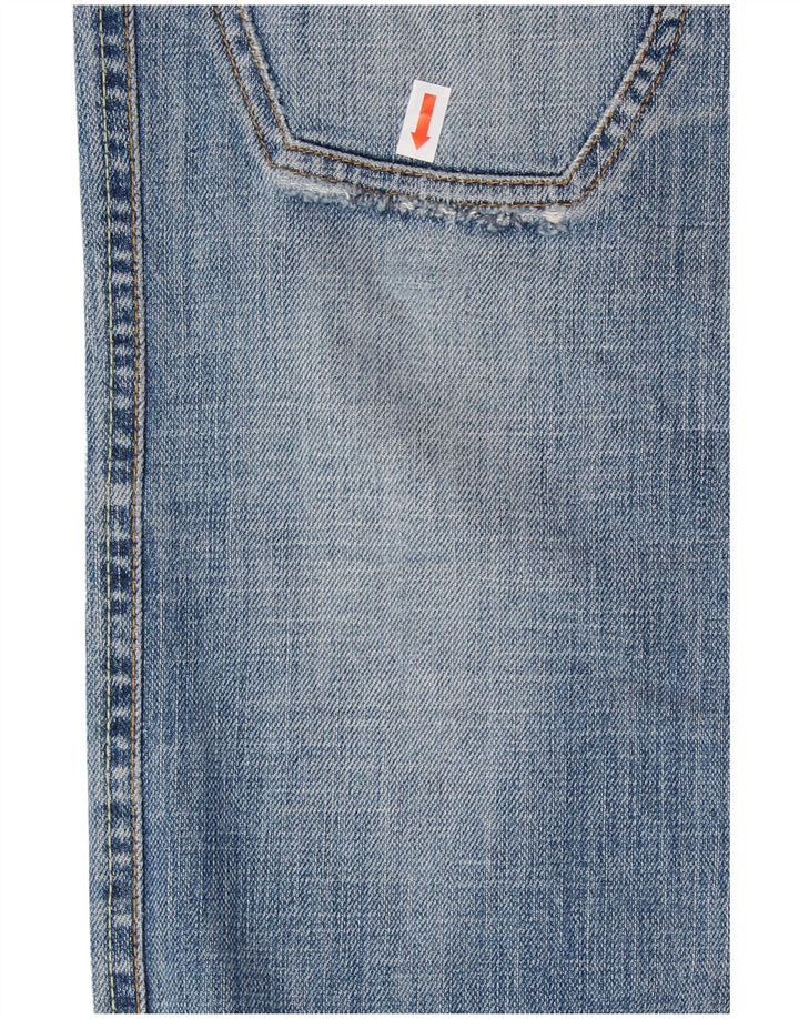 Jeans retos femininos JECKERSON W27 L34 azul