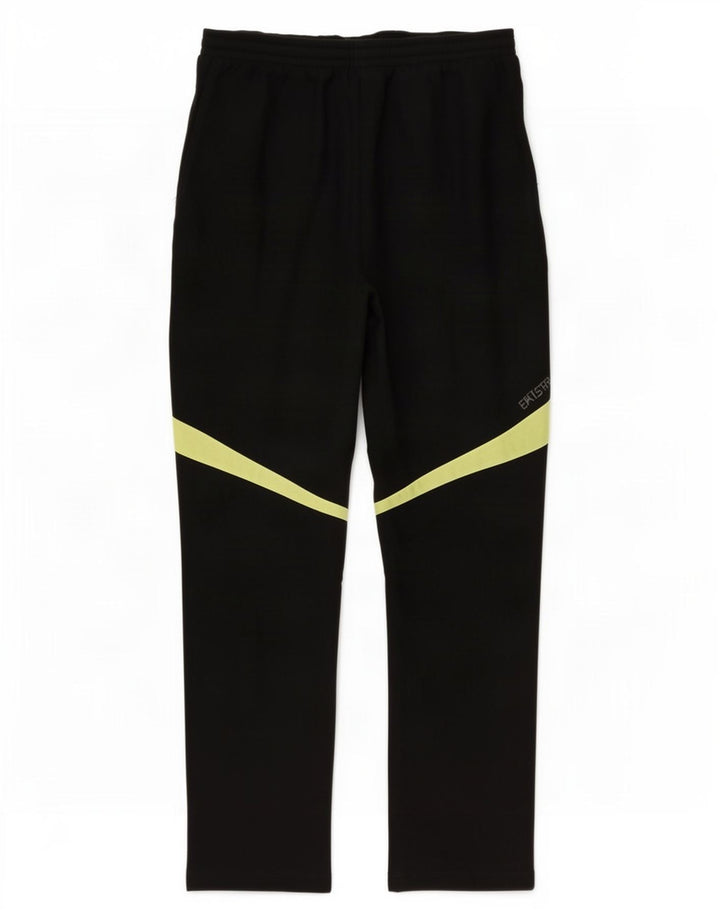 Calça de treino masculina Umbro médio preto colorblock