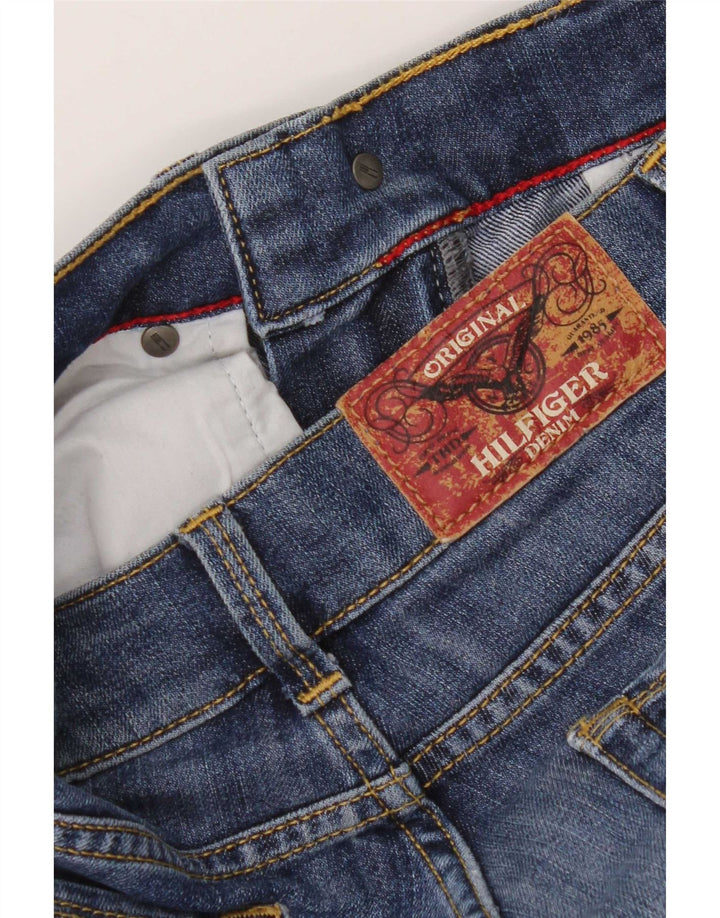 Jeans retos femininos Tommy Hilfiger W26 L30 azul