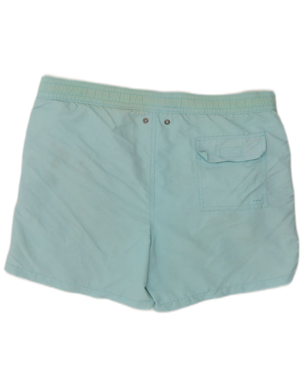 Polo Ralph Lauren Shorts de natação masculino médio azul nylon