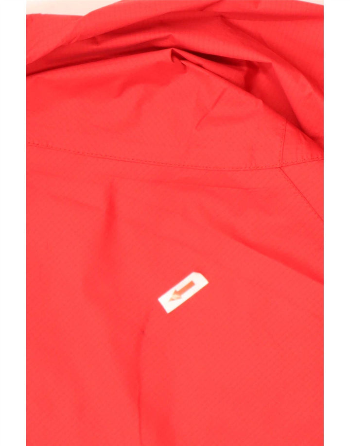 Jaqueta de chuva com capuz para meninos Berghaus 13-14 anos vermelho nylon
