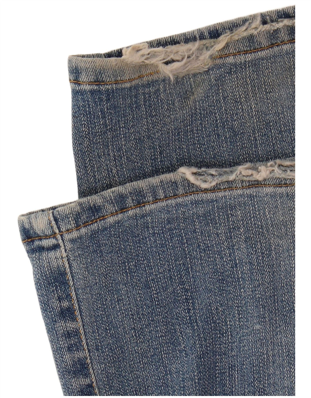 Wrangler feminino bootcut jeans W30 L30 azul algodão
